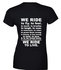 Dames we ride diverse kleuren_