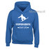 Kids hoodie snowboarding is my life vk opdruk div kleuren KHW0070_