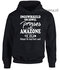 Prinses als amazone hoodie div.kleuren PH0089_