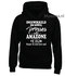 Prinses als amazone hoodie voorkant opdruk div kleuren KH0089_