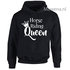 Hoodie horse riding Queen div.kleuren PH0091_