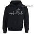 Hartslag Paard/hond/poes hoodie P0101_