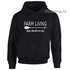 hoodie  farming living that's the life for me div kleuren  BOER004_