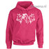 Hoodie  glitteropdruk mogelijk PH0108_