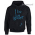 Glitterkleur opdruk naar keuze hoodie LFH017_