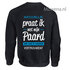 Sweater  natuurlijk praat ik met mijn paard 2 kleuren opdruk voor of achterkant opdruk SP118_