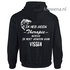 Hoodie geen therapie nodig gaan vissen VH001_